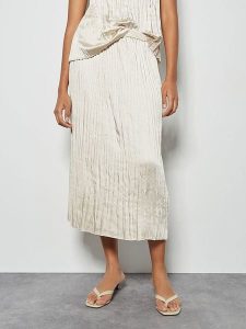 Someday. Spódnica w kolorze kremowym rozmiar: 40. Brązowe spódnice someday., na co dzień, bez wzorów, maxi. Za 187,99 zł.