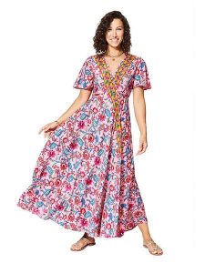 Aller Simplement Sukienka w kolorze jasnoróżowo-czerwonym rozmiar: 34/36. Czerwone sukienki Aller Simplement, bez wzorów, klasyczne, bez kołnierzyka, bez ramiączek, maxi. Za 78,99 zł.