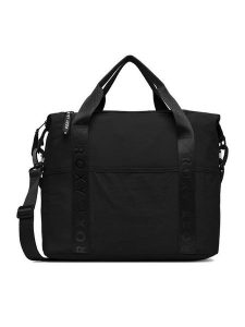Roxy Torebka WBEOHP-ROXY-MZ-003-10 Czarny. Czarne shopper bag Roxy, bez wzorów, z materiału, bez dodatków. Za 99,99 zł.