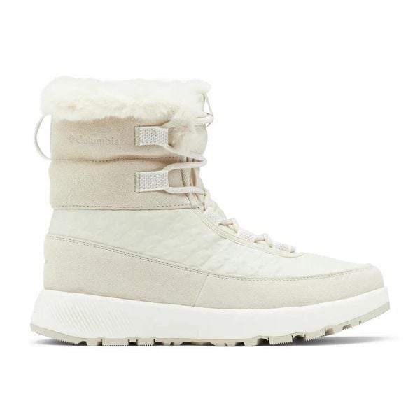 Buty Zimowe Damskie Columbia Slopeside Peak Luxe. Brązowe buty trekkingowe Columbia, bez zapięcia. Za 309,99 zł.