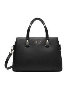 Nine West Torebka CEO-MAINE-LDA8203 Czarny. Czarne torebki klasyczne Nine West, bez wzorów, z materiału, bez dodatków. Za 279,99 zł.