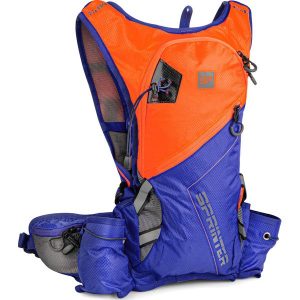 Plecak rowerowy odblaskowy Spokey Sprinter. Czarne plecaki Spokey. W wyprzedaży za 129,99 zł.