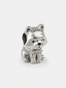 Pandora Srebrny charms "Dog" rozmiar: onesize. Szare zawieszki Pandora, srebrne. Za 210,31 zł.