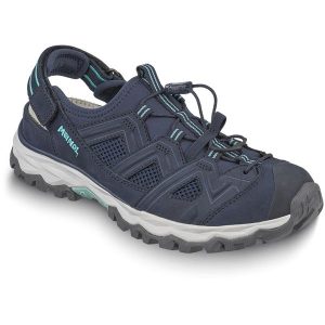 Buty trekkingowe damskie MEINDL Bari Lady - Comfort fit. Niebieskie buty trekkingowe MEINDL, bez zapięcia. W wyprzedaży za 374,50 zł.