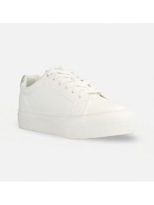 Lee Sneakersy "Layla" w kolorze biało-szarym rozmiar: 41. Białe trampki Lee, bez wzorów, bez zapięcia. Za 130,99 zł.