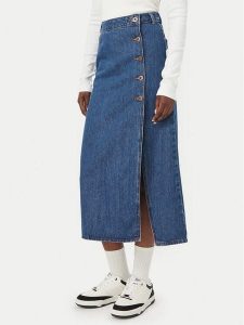 Billabong Spódnica jeansowa Day Off Denim EBJDK03000 Granatowy Regular Fit. Niebieskie spódnice Billabong, m, bez wzorów, z bawełny. Za 339,99 zł.