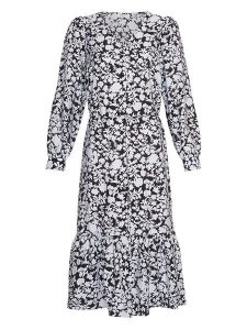 MOSS COPENHAGEN Sukienka "Della Ladonna" w kolorze czarnym rozmiar: L. Czarne sukienki Moss Copenhagen, l, bez wzorów, bez kołnierzyka, bez ramiączek, maxi. Za 127,35 zł.