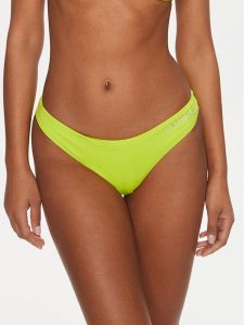 Guess Dół od bikini E4GO02 LY00K Zielony. Zielone bikini Guess, z aplikacjami, z syntetyku. Za 99,99 zł.