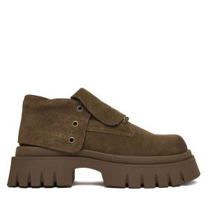Trapery Steve Madden. Czarne buty zimowe Steve Madden, bez obcasa, bez zapięcia. Za 729,99 zł.