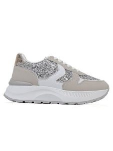 Sixth Sens Sneakersy w kolorze srebrno-beżowo-białym rozmiar: 36. Białe trampki Sixth Sens, bez wzorów, bez zapięcia. Za 127,35 zł.