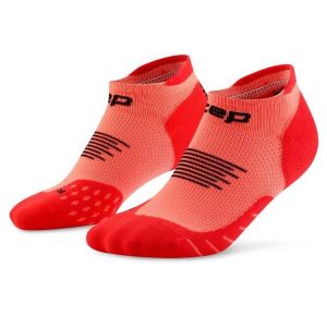 Damskie skarpety kompresyjne do biegania stopki sportowe Core Run. Brązowe skarpetki CEP, bez wzorów, z elastanu. Za 74,00 zł.