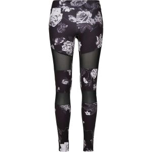 Damskie legginsy z dzianiny Urban Classics. Czarne legginsy Urban Classics, bez wzorów, z dzianiny. Za 105,00 zł.