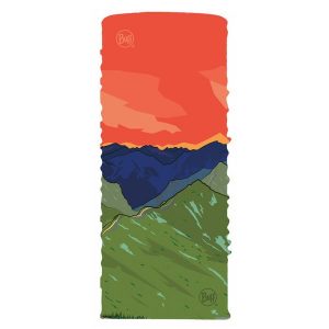 Komin na szyję bandana do biegania BUFF oryginal ecostretch. Brązowe szaliki Buff, bez wzorów. W wyprzedaży za 64,94 zł.