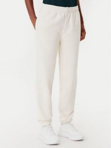 Lacoste Spodnie dresowe XF0353 Beżowy Regular Fit. Brązowe spodnie dresowe Lacoste, bez wzorów, z bawełny. Za 489,99 zł.