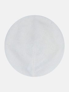 Just Cashmere Kaszmirowa czapka "Paris" w kolorze białym rozmiar: onesize. Białe czapki Just Cashmere, bez wzorów, z kaszmiru. Za 143,99 zł.
