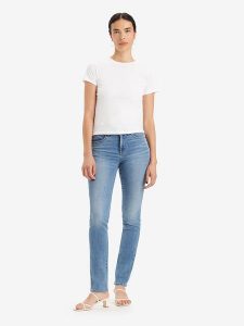 Levi´s Dżinsy "Cool Wild Times" - Skinny fit - w kolorze niebieskim rozmiar: W32/L32. Niebieskie jeansy z aplikacjami. Za 131,74 zł.
