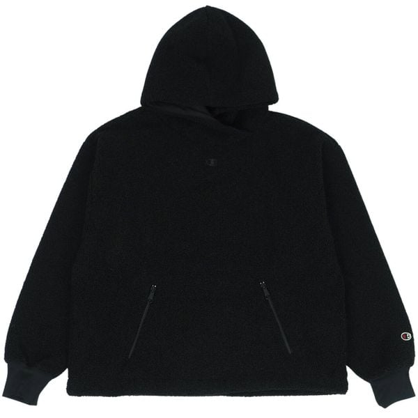 Bluza damska Champion Hooded 117549. Czarne bluzy Champion, bez wzorów, bez kaptura. Za 259,00 zł.