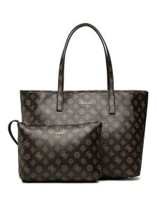 Guess Shopper bag w kolorze czarnym - 33 x 27 x 15 cm rozmiar: onesize. Czarne shopper bag Guess, z aplikacjami, z materiału, na ramię, bez dodatków. Za 351,38 zł.