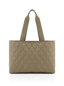 Reisenthel Torebka "Classic L" w kolorze oliwkowym - 39 x 28 x 16 cm rozmiar: onesize. Brązowe shopper bag Reisenthel, bez wzorów, z materiału, na ramię, bez dodatków. Za 165,31 zł.