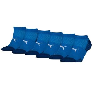 Skarpety Puma Sport Sneaker Amortyzowane, 6 szt. Niebieskie. Niebieskie skarpetki Puma, bez wzorów, z elastanu. Za 162,99 zł.