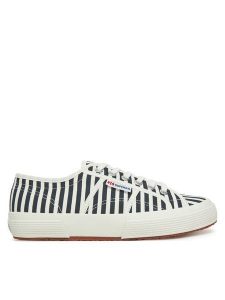 Superga Tenisówki S8148TW Granatowy. Niebieskie trampki Superga, bez wzorów, z materiału, bez zapięcia. Za 169,99 zł.