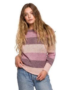 Be Wear Sweter ze wzorem rozmiar: S/M. Swetry oversize Be Wear, m, bez wzorów, z wełny, bez ramiączek. Za 203,95 zł.