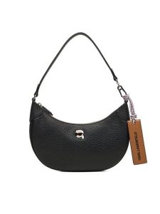 KARL LAGERFELD Torebka A4W30007 Czarny. Czarne torebki klasyczne KARL LAGERFELD, bez wzorów, ze skóry, bez dodatków. Za 619,99 zł.