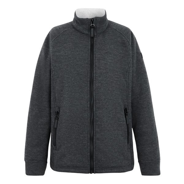 Damska Bluza Polarowa Emilde Z Pełnym Zamkiem Błyskawicznym. Szare bluzy Regatta, na zimę, bez wzorów, z polaru, bez kaptura. Za 117,99 zł.