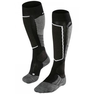 Skarpetki damskie Falke TK2 Wool. Brązowe skarpetki Falke, bez wzorów, z materiału. Za 137,50 zł.