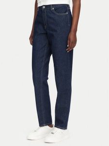 Karl Lagerfeld Jeans Jeansy B3W10059 Granatowy Mom Fit. Niebieskie jeansy Karl Lagerfeld Jeans, bez wzorów, z bawełny. Za 429,99 zł.