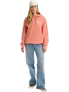 Burton Bluza "Mountain" w kolorze łososiowym rozmiar: M. Pomarańczowe bluzy Burton, m, bez wzorów, z kapturem. Za 189,95 zł.