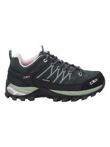 CMP Skórzane buty trekkingowe "Rigel Low" w kolorze zielonym rozmiar: 41. Zielone buty trekkingowe CMP, bez zapięcia. Za 319,95 zł.