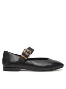 MEXX Baleriny MX/016C-RST Czarny. Czarne balerinki Mexx, bez wzorów, ze skóry, bez obcasa, bez zapięcia. Za 239,99 zł.