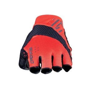 Rękawiczki RC GEL SHORTY - CZERWONE (czerwone) - M/9. Czerwone rękawiczki FIVE GLOVES, bez wzorów. Za 126,00 zł.