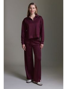 Cotton Candy Bluza w kolorze bordowym rozmiar: XL. Czerwone bluzy Cotton Candy, xl, bez wzorów, bez kaptura. Za 121,80 zł.