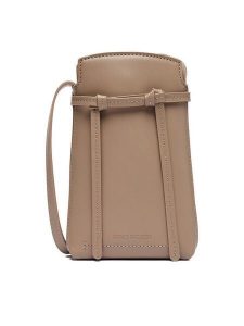 GINO ROSSI Torebka C-KY135 Brązowy. Brązowe listonoszki Gino Rossi, bez wzorów, z materiału, bez dodatków. Za 79,99 zł.