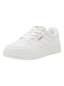 ESPRIT Sneakersy w kolorze białym rozmiar: 36. Białe trampki ESPRIT, bez wzorów, bez zapięcia. Za 94,55 zł.