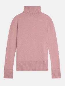 Perfect Cashmere Kaszmirowy golf "Tracy" w kolorze szaroróżowym rozmiar: S. Różowe golfy Perfect Cashmere, bez wzorów, z kaszmiru. Za 413,99 zł.