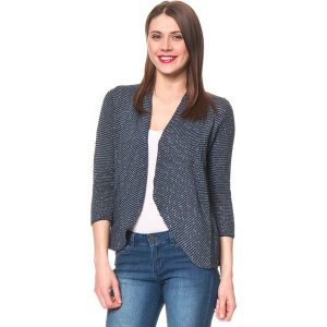 Kardigan w kolorze granatowym. Niebieskie kardigany marki Tom Tailor. W wyprzedaży za 107,95 zł.