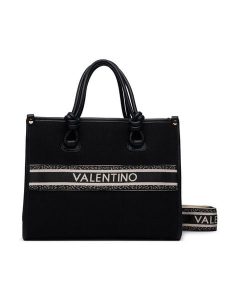 Valentino Torebka Winter Aella VBSABG04 Czarny. Czarne torebki klasyczne Valentino, bez wzorów, ze skóry, bez dodatków. Za 619,99 zł.