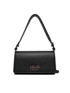Liu Jo Torebka AA6224 E0958 Czarny. Czarne torebki klasyczne Liu Jo, bez wzorów, ze skóry, bez dodatków. Za 499,99 zł.