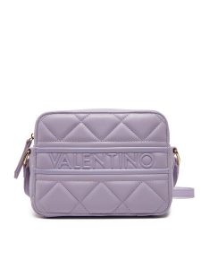 Valentino Torebka Ada VBS51O06 Fioletowy. Fioletowe listonoszki Valentino, bez wzorów, ze skóry, bez dodatków. Za 349,99 zł.