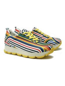 Goby Skórzane sneakersy ze wzorem rozmiar: 36. Trampki Goby, bez wzorów, bez zapięcia. Za 252,99 zł.