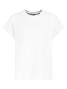 Eight2Nine Koszulka w kolorze białym rozmiar: XS. Białe bluzki Eight2Nine, xs, bez wzorów, z bawełny, bez kołnierzyka, bez ramiączek. Za 43,78 zł.