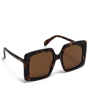 Okulary przeciwsłoneczne Nine West. Brązowe okulary przeciwsłoneczne Nine West. Za 51,99 zł.