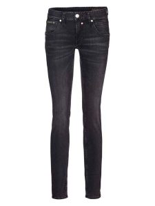 Herrlicher Dżinsy - Slim fit - w kolorze antracytowym rozmiar: W31. Czarne jeansy Herrlicher, bez wzorów. Za 215,21 zł.