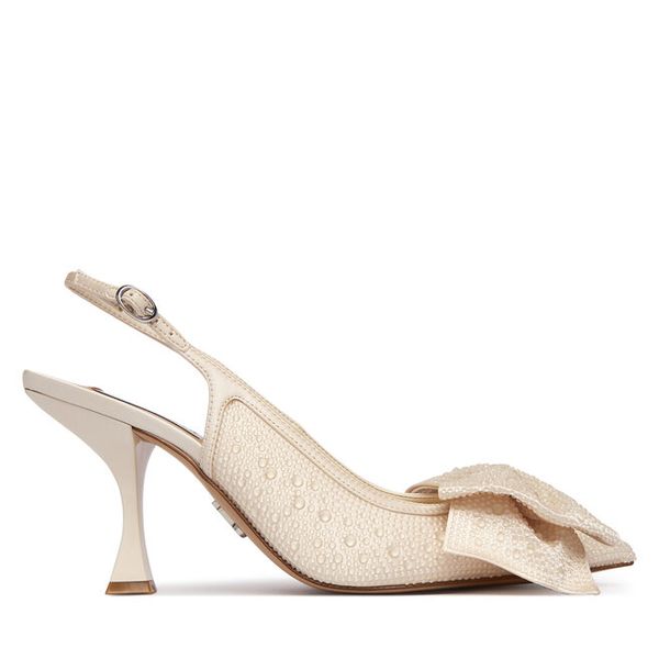 Szpilki Steve Madden. Białe szpilki Steve Madden, bez wzorów, bez obcasa. Za 639,99 zł.