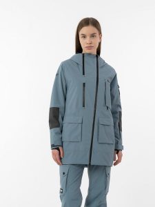 4F Kurtka snowboardowa membrana 15 000 damska XL. Niebieskie kurtki 4f, na zimę, l, bez wzorów, bez kaptura. W wyprzedaży za 279,99 zł.