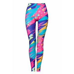 Legginsy sportowe damskie DEEP TRIP Pixy. Legginsy DEEP TRIP, bez wzorów, z elastanu, z podwyższonym stanem. Za 179,00 zł.