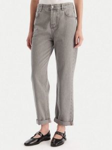 Marella Jeansy Tomboy 2523186074 Szary Loose Fit. Szare jeansy Marella, bez wzorów, z bawełny. Za 589,99 zł.